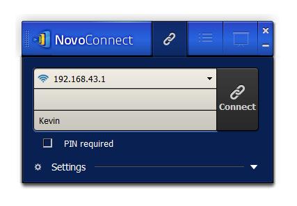 Streamer. Save and Cancel buttons: You can save your configuration for future presentation. 3.1.