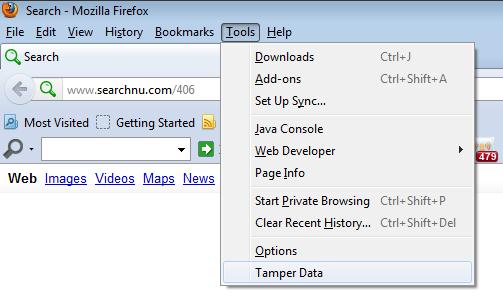 Tamper Data Tamper Data is a tool allowing you to intercept and modify Request/Response from your Mozilla Firefox