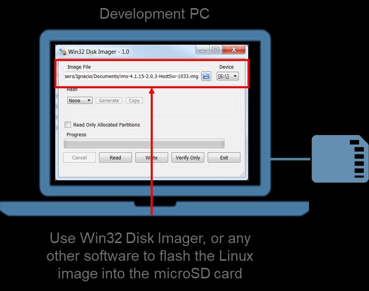 6.2 Drivers Fig 10. Win32 Disk Imager The i.