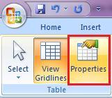 To the left in the Layout area, select the Properties icon: Change the Measure in drop-down menu to Inches, set the Preferred width to the width of the text (page width minus left and