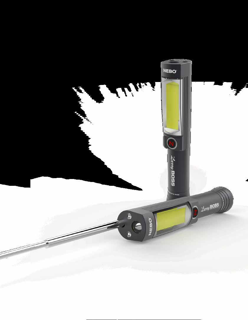 RECHARGEABLE The Larry BOSS, the essential 3-in-1 power work light,
