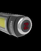 Equipped with a 250 lumen C O B work light, LiL Larry features 3 light modes: high, low and emergency red flash.