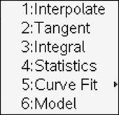 Change which data set is graphed To plot a different data set or multiple data sets on the same graph, click the run indicator or press b then choose Select Run from the Graph menu.