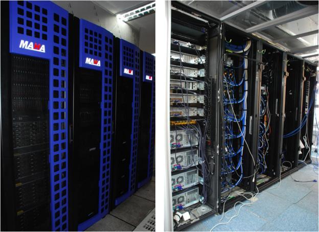 2,000 Gigaflops MAHA Supercomputing System (100 TeraFLOPS) MAID Storage