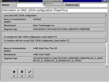 2. Example of control unit programming with SDflash release-cd. Control unit ME2.8. 2.