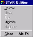 1.2 Star Utilities: Fucntions Overview Utilities are service applications which assist you in your work. To access Star Utilities Utilities, select Programs/PassThru/StarUtilities in the <Start> menu.