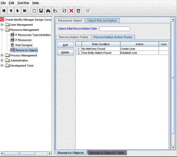 Connector Objects Used During Reconciliation 1.5.3.