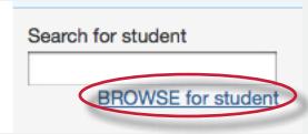 Students may also be excluded from review by clicking on the Exclude Students button.