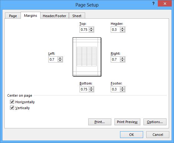 TIP You can include noncontiguous groups of cells in the area to be printed by holding down the Ctrl key as you select the cells. Noncontiguous print areas will be printed on separate pages.