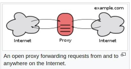 An anonymous open proxy allows users to conceal their IP address while browsing the Web