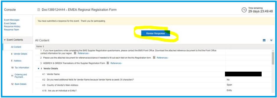 7 This approved registration reopens for 365 days to allow you to make updates to your information as necessary.