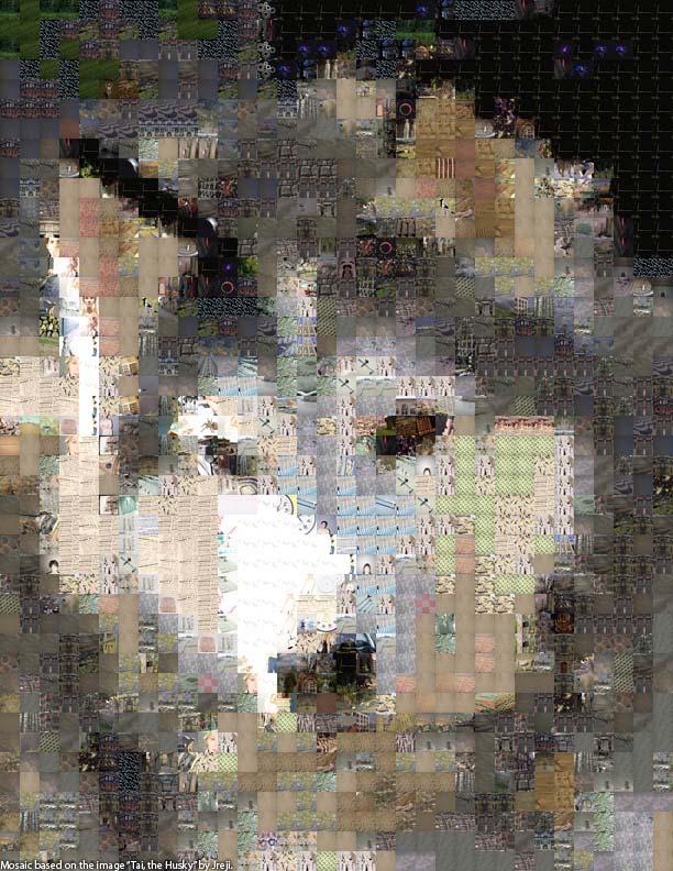 Lab 4: Image Processing & Photo Mosaic Mosaic: Replace KxK block in the original with a KxK block from a picture