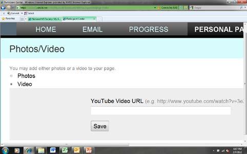 caption and press Start Upload Step 3: To upload a video paste the YouTube link in