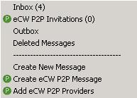 Messaging To send a message to another provider within the P2P network: Only use Messaging AFTER asking provider