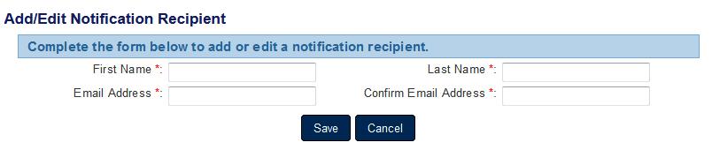 Check the box next to the member that you want to set as a notification recipient and click on the Select
