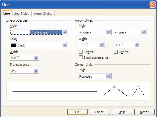 10. Another feature, Area Formatting, on the toolbar, will also change your graphic.