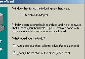 4.2 Installing the USB Driver for Windows ME 1. Power ON your computer to start the Windows Operating System. 2.