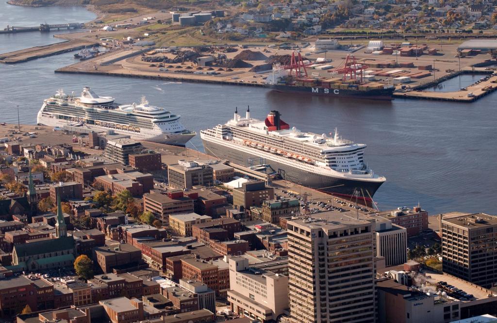 Port Saint John, New Brunswick Multi-modal port; bulk, breakbulk, containers, cruise MSC, Hapag Lloyd and