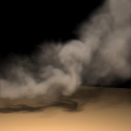 Efficient Smoke Simulation Solid/Liquid:
