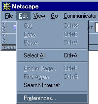 Netscape Communicator 4.x, 6.x, and 7.0 This section describes how to configure Netscape Communicator (versions 4.x, 6.x, and 7.0) to access the POP E-mail box. 1.