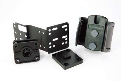 mounting bracket works with hundreds of vehicle applications.