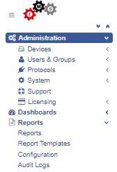 Administration Guide 8 Using the Administration Menu The Administration menu is the starting point for an E2E IMS Administrator.