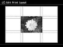 Setting the print layout You can set the image position