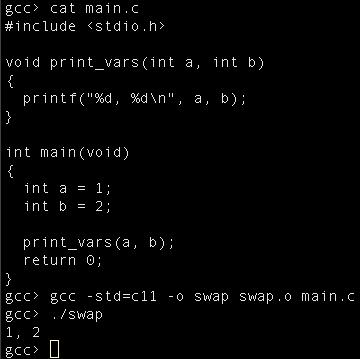 8. Refactor: name the output func Naming the printf makes it easier to