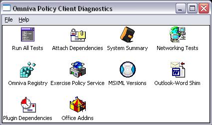 Diagnostic Output If after completing all the steps above you are unable to determine the problem you will need to generate advanced diagnostic output from the Client.