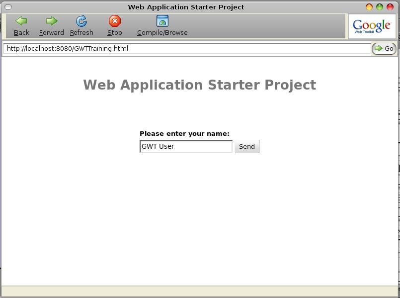 Running the Application cont d You may try the
