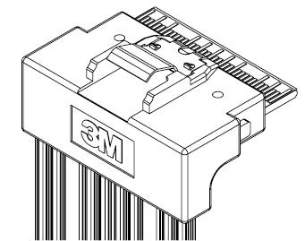 78-5100-2665-7 Customer Drawing, 85ohm, 30AWG, 8x, 8ES8 Series SlimLine Cable Assembly.
