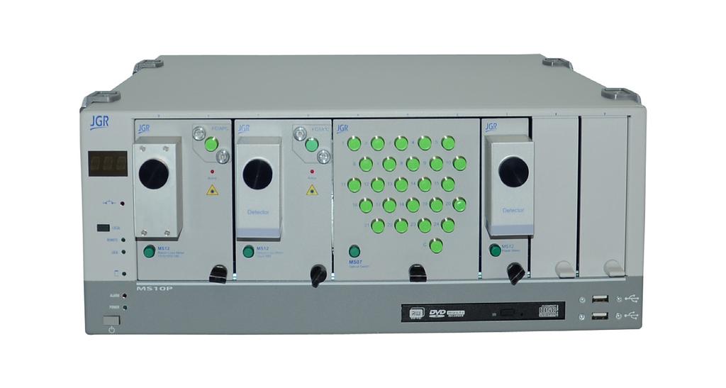 Cable Assembly Test System KEY FEATURES MS10P is a powerful controller unit with 10 slots MS10E Expansion Chassis for up to 10 extra slots Remote control via Ethernet/GPIB