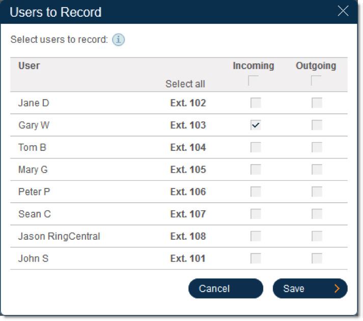 Automatic Call Recording* Automatic Call Recording is a new feature which enables you to record incoming and outgoing calls automatically.
