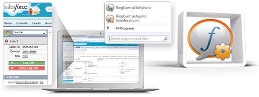 Salesforce Integration* The RingCentral App for Salesforce.com enhances your CRM experience with integrated business communications.
