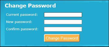 Using the Change Password Feature Selecting Change Password from the Account Settings screen allows you to change your SM+ Password.