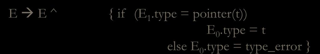 type = t else E 0.