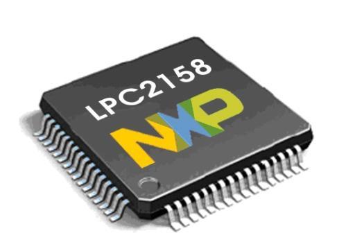 LPC2158 Microcontroller The LPC2158 is a TQFP100 pin multi-chip module (MCM) made up of the following two NXP devices LPC2148 32 bit, 60Mhz, ARM7TDMIS-S 512 KB Flash, 40 KB RAM Full Speed USB 2.