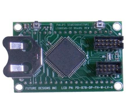 segment support Single 3V coin cell battery or external supply via header Two miniature push-buttons on-board for user control