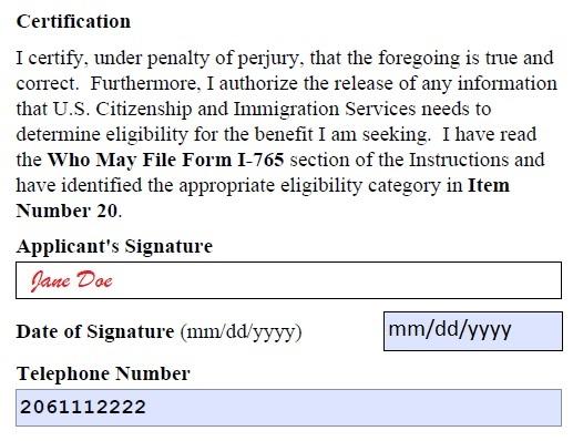 If the signature is too big, your applica on could be delayed.