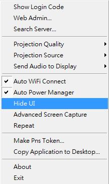 Auto Power Manage to enable or disable this