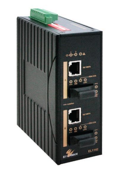 EL1142 Series IEC 61850 / IEEE 1613 Hardened 2-Port