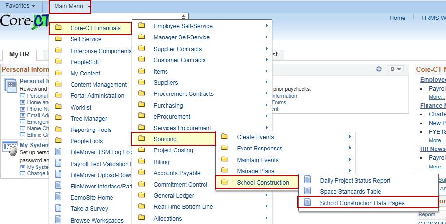 Payment Calculator Data Pages The Data Pages are a feature housed within the Strategic Sourcing module.