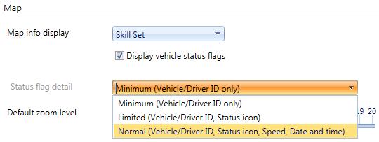 Vehicles as this will then put all the vehicles on the map 5.3. Changing the vehicle flag As a new user your default icon for a vehicle when you show it on the map is just the status icon.