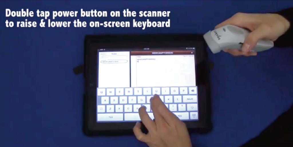 Apple ios On-Screen Keyboard Support Watch Video: http://www.youtube.