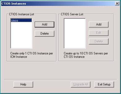 Install CTI OS Server Step 4 Enter an instance name.