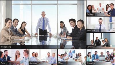 Equipped with the powerful built-in MCU, Yealink VC800 supports 24-site HD video conferencing capacity and it can be divided into 2 Virtual