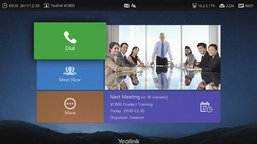 Deeply integrated with Yealink Meeting Server(YMS), Yealink