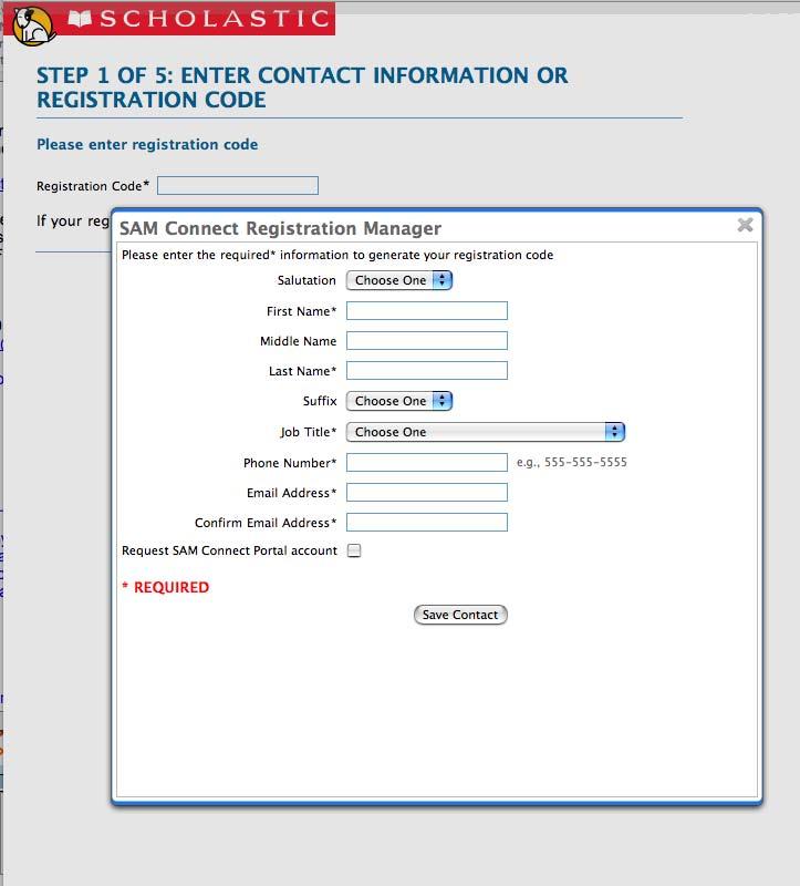 Registration Wizard Screen Clicking the link from the Registration Code Entry Screen opens the Registration Wizard. Use the Registration Wizard to retrieve or activate a registration code.