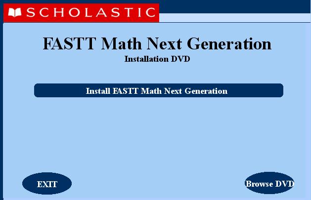 Installing FASTT Math Next Generation Install FASTT Math Next Generation on the computer that hosts the SAM Server.