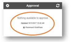 You can open approval sessions for all companies from the Approval screen.